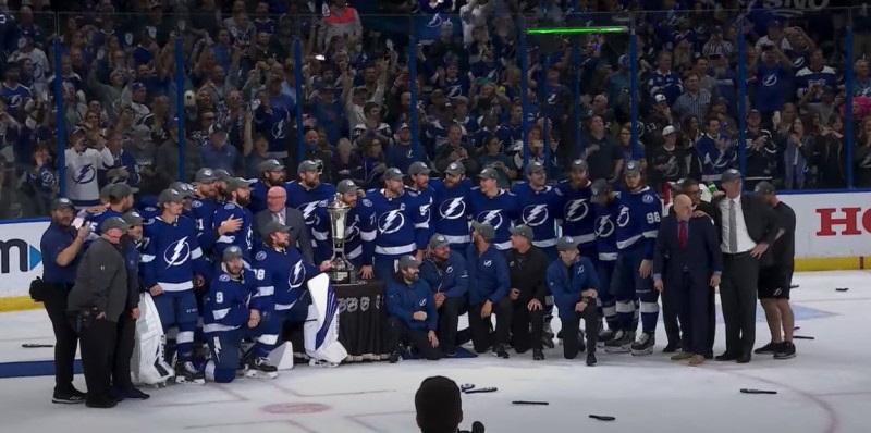 Le Lightning prend possession du Trophée Prince de Galles