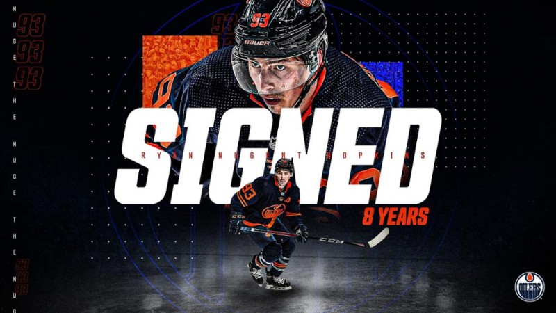 Ryan Nugent-Hopkins prolonge de 8 ans avec Edmonton