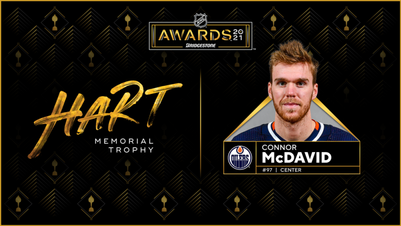 Connor McDavid se voit décerné les trophées Hart et Ted Lindsay