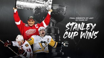 Moments finaux des 25 dernières finales de la Coupe Stanley