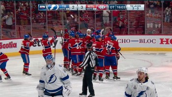 Le Canadien remporte la quatrième manche face à Tampa