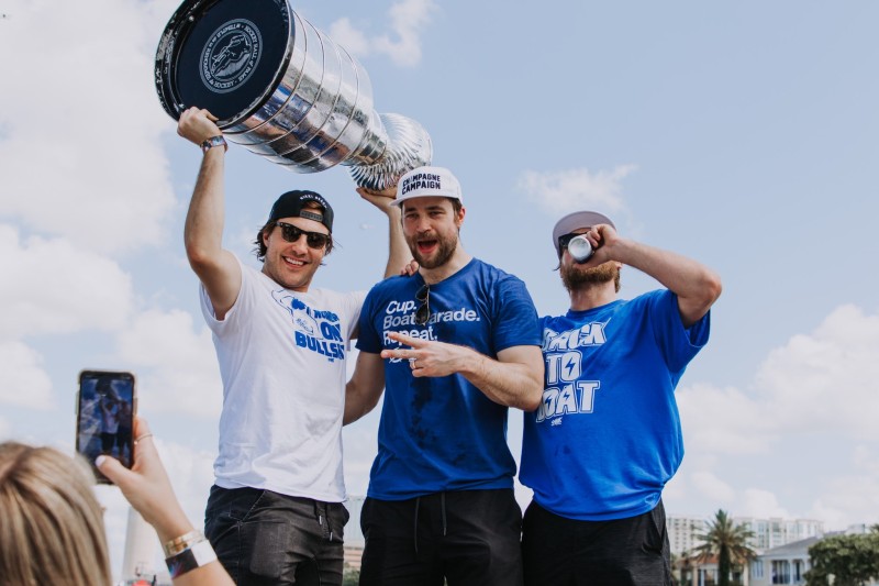 La Coupe Stanley ne sort pas indemne des célébrations