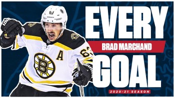 Tous les buts de Brad Marchand la saison écoulée