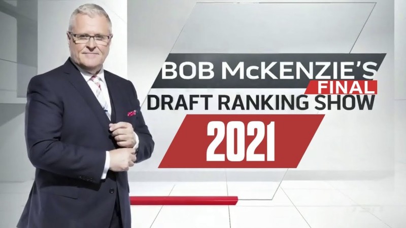 Classement final de Bob McKenzie en vu du repêchage
