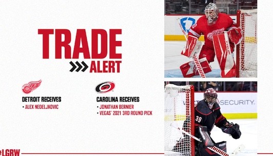 Echange entre Detroit et la Caroline