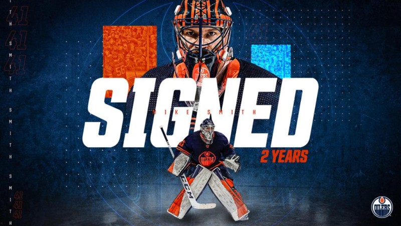Les Oilers signent une prolongation de deux ans avec Mike Smith