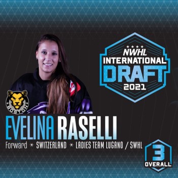 Evelina Raselli draftée par Boston