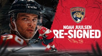 Les Panthers s'entendent sur une prolongation avec Noah Juulsen
