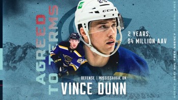 Seattle signe avec Vince Dunn