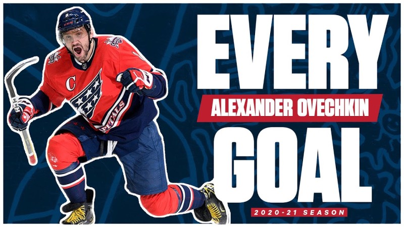 Tous les buts d'Alexander Ovechkin la saison écoulée