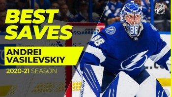 Les plus beaux arrêts d'Andrei Vasilevskiy la saison dernière