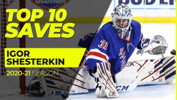 Les plus beaux arrêts d'Igor Shesterkin la saison dernière