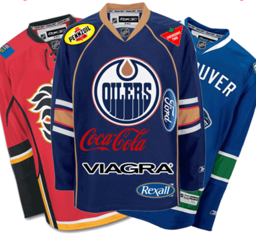 La publicité va discrètement s'intégrer sur les maillots de NHL dans une année