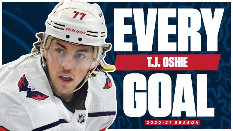 Tous les buts de  T.J. Oshie la saison dernière