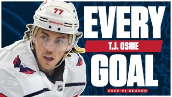 Tous les buts de  T.J. Oshie la saison dernière