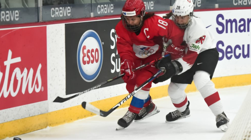 La Suisse s'incline également face à la Russie