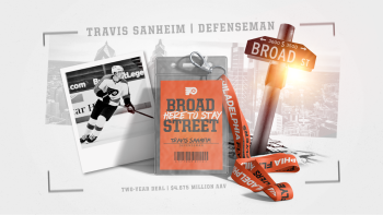 Travis Sanheim et les Flyers tombent d'accord