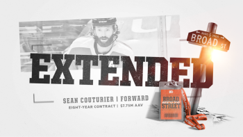 Sean Couturier à très long terme avec les Flyers