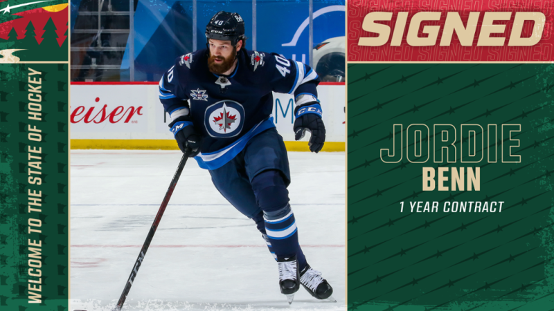 Jordie Benn passe au Wild