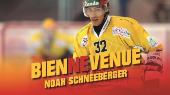 Noah Schneeberger portera bien les couleurs du HC Bienne