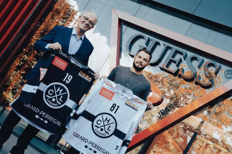 Le nouveau maillot de Lugano pour la saison à venir