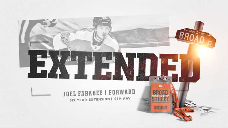 Une extension de contrat de 6 ans pour Joel Farabee