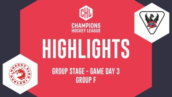 Résumés vidéo des clubs suisses engagés en Champions Hockey League