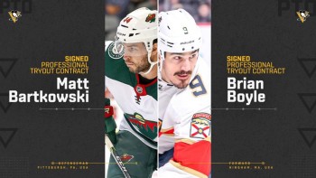 Boyle et Bartkowski obtiennent un essai avec les Penguins
