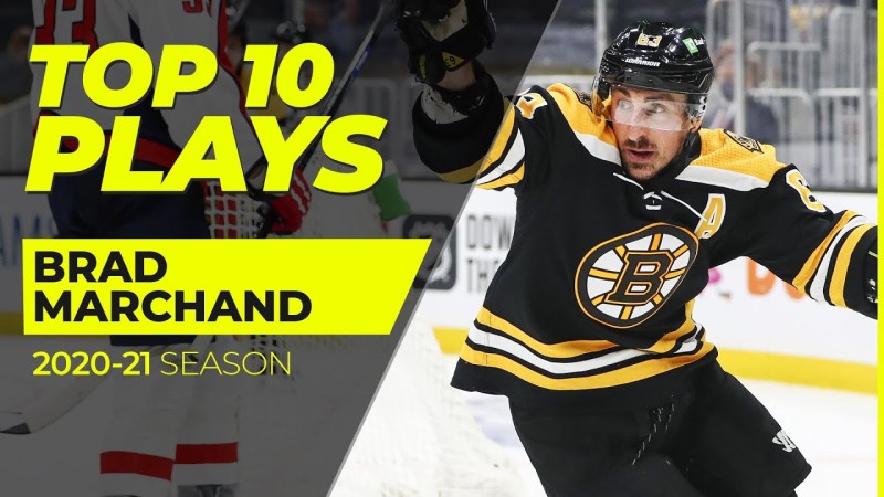 Top 10 des jeux de Brad Marchand  la saison passée