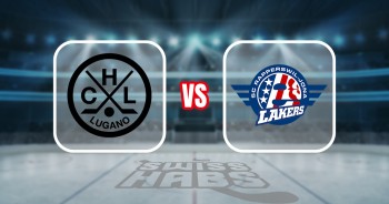 Formation des équipes pour le match Lugano vs Rapperswil