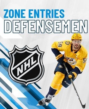 Roman Josi domine toujours les défenseurs de NHL pour les entrées en zone offensive