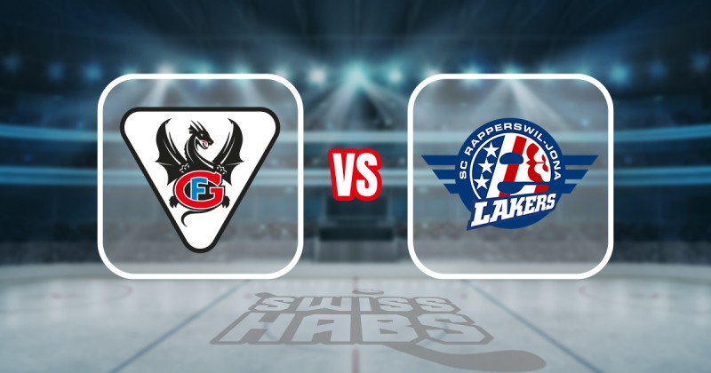 Formation des équipes et joueurs indisponibles pour le match Fribourg vs Rapperswil