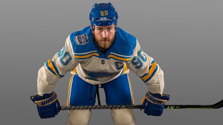 Les Blues dévoilent leur maillot pour la Winter Classic