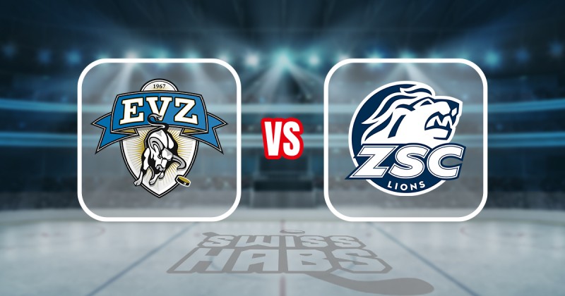 Formation des équipes et joueurs indisponibles pour le match Zoug vs ZSC Lions