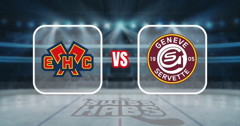 Etat des troupes décimées avant le match Bienne vs Genève