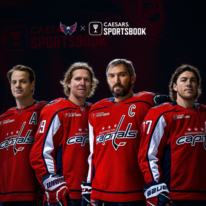 Les Capitals sont la première équipe de NHL à annoncer de la publicité sur leurs maillots de match