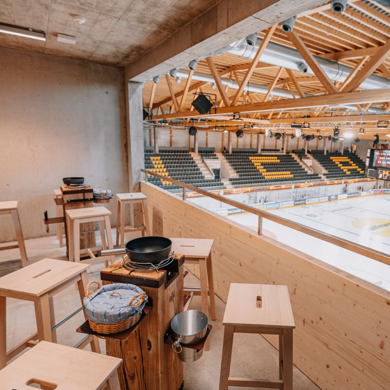 Déguster une fondue tout en vivant le match