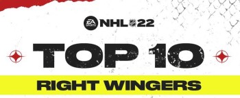 Les ailiers droit les mieux notés dans NHL 22