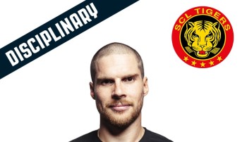 Sebastian Schilt prend deux matchs pour sa faute sur Anthony Rouiller