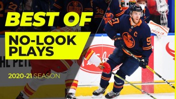 Best of des passes à l'aveugle la saison dernière en NHL