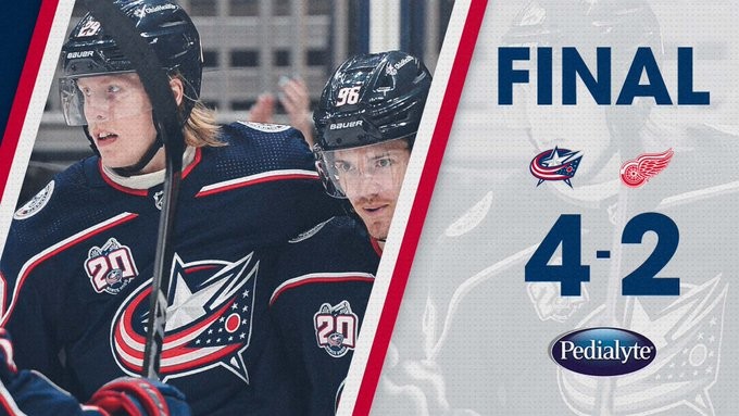 Columbus bat les Bue Jackets