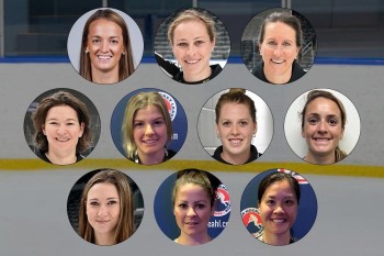 Dix arbitres et juges de ligne féminines officieront cette saison en AHL, avant peut-être la NHL