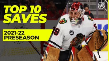 Les 10 plus beaux arrêts de la pré-saison de NHL