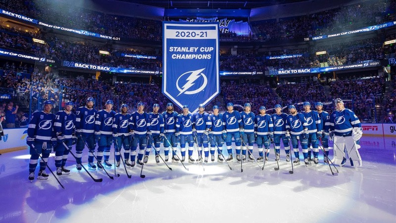Le Lightning a hissé sa bannière de champion