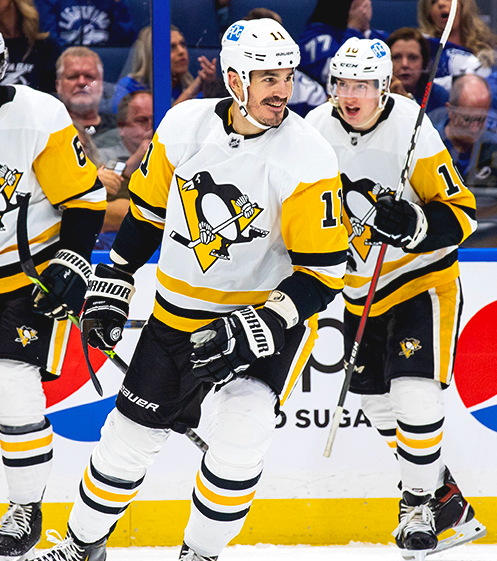 Brian Boyle juste derrière Mark Streit pour un record chez les Penguins