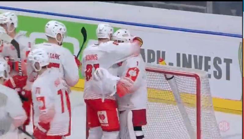 A 17 ans, le Lausannois Loris Uberti s'offre une grosse performance en Champions Hockey League