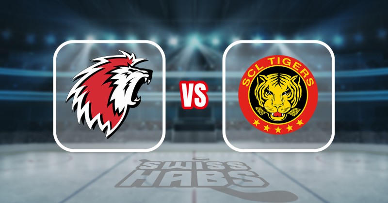 Formation des équipes et joueurs indisponibles pour le match Lausanne vs Langnau