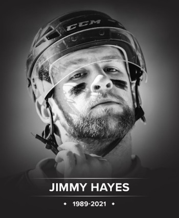 Analgésiques puissants et cocaïne ont eu raison de la vie de Jimmy Hayes à 31 ans