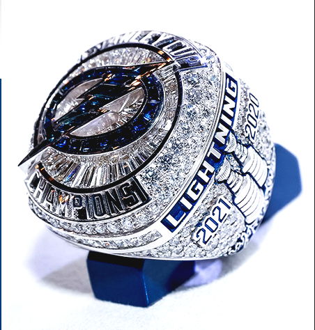 Les joueurs du Lightning ont reçu leur bague de champion