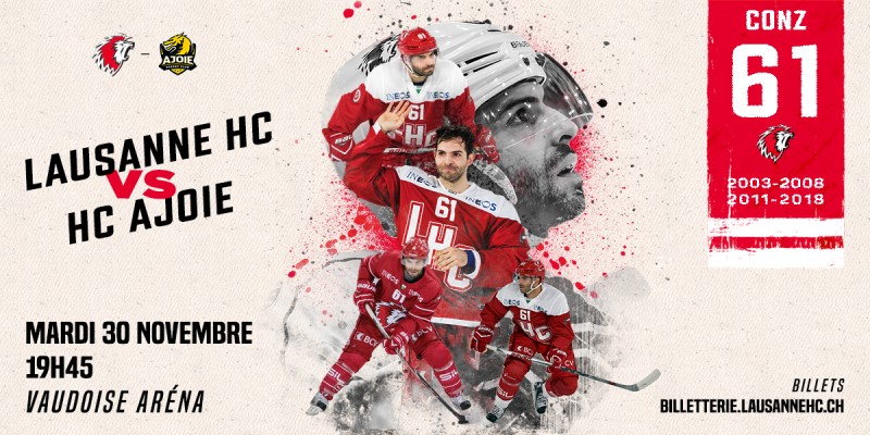 Lausanne va retirer le maillot de Florian Conz